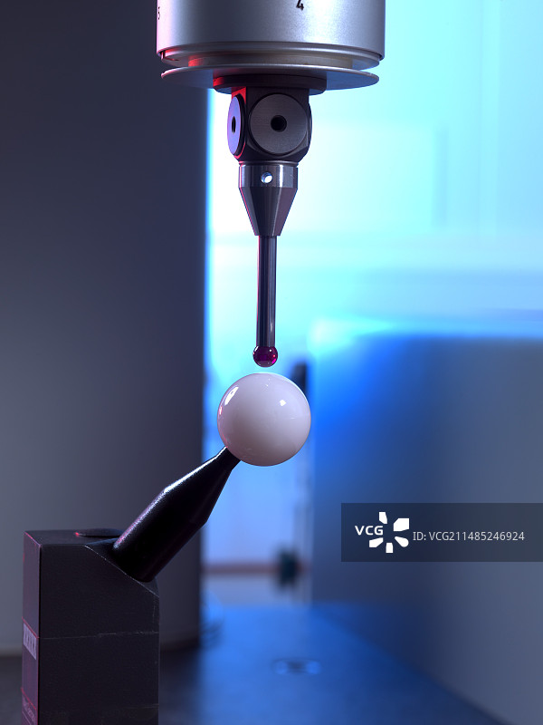 3D测量机校准图片素材