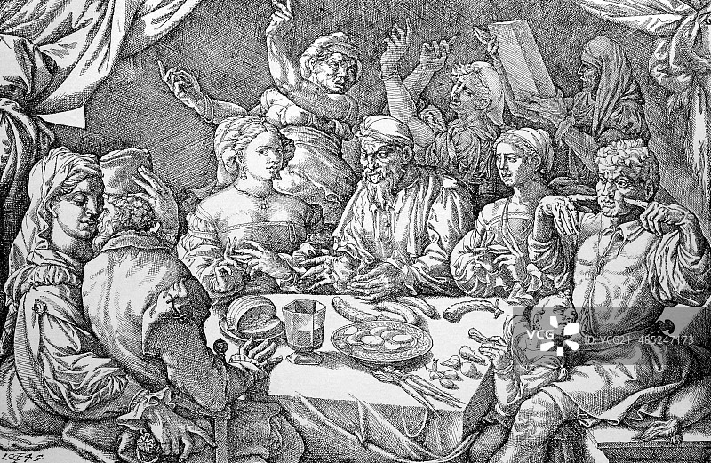 16世纪的西班牙社会图片素材