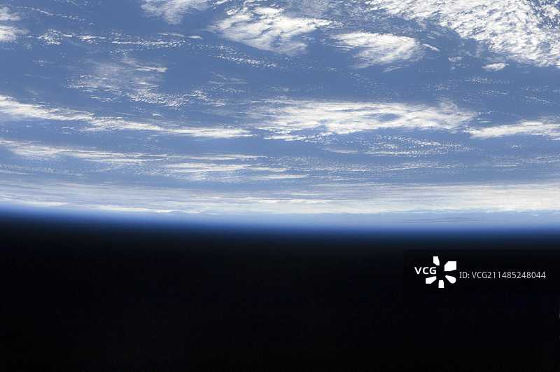 国际空间站拍摄的地球照片图片素材