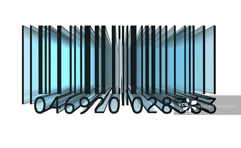 条形码艺术作品图片素材