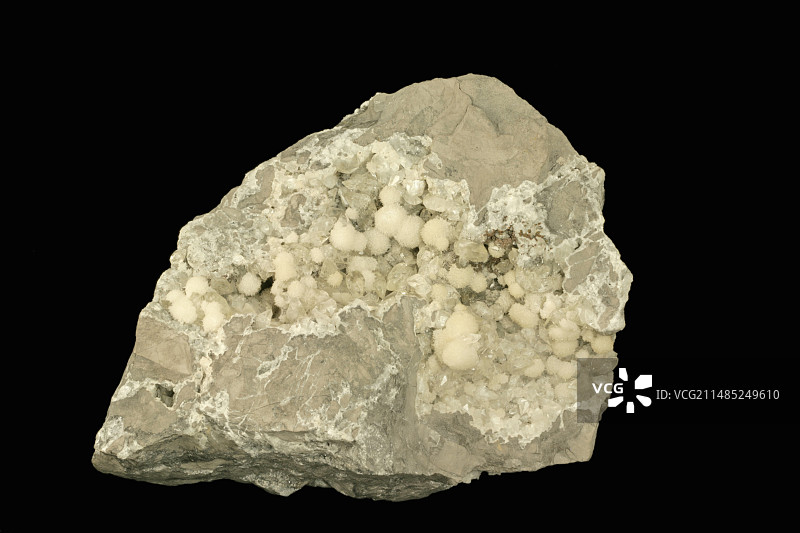 锶矿和方解石图片素材