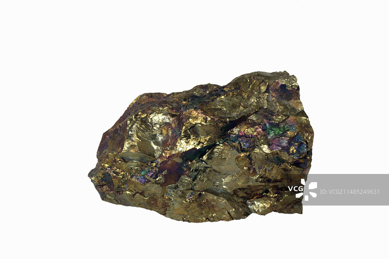 铜矿石：黄铜矿图片素材