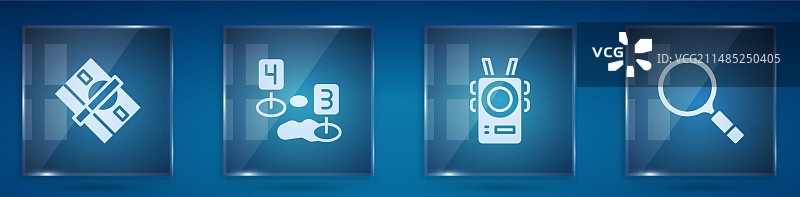 成堆的纸币、现金与犯罪现场标记图片素材