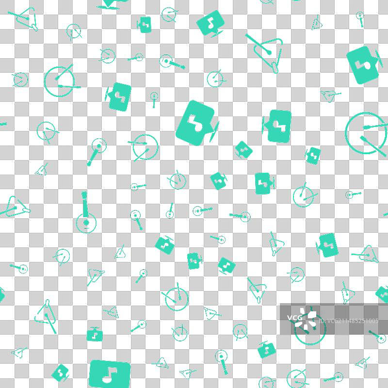 音乐符号、音调、三角铁、班卓琴和鼓素材图片素材