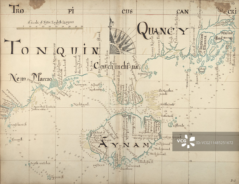 中国南方，17世纪图片素材