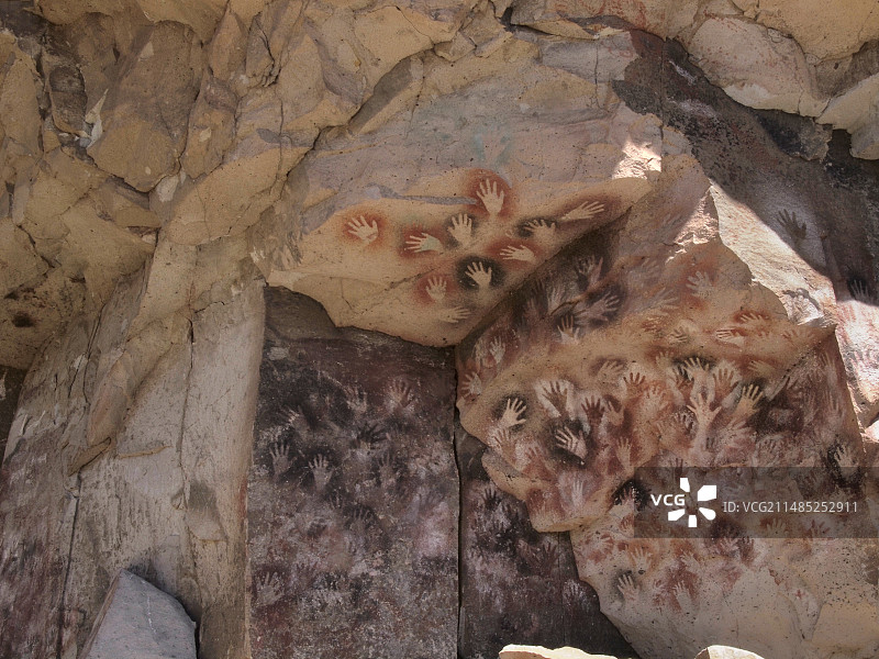 阿根廷手洞图片素材