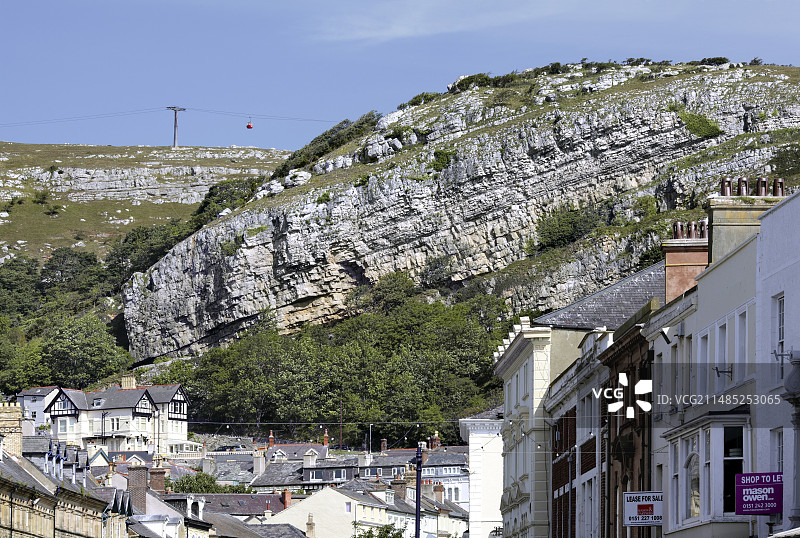 大奥姆石灰岩地层图片素材