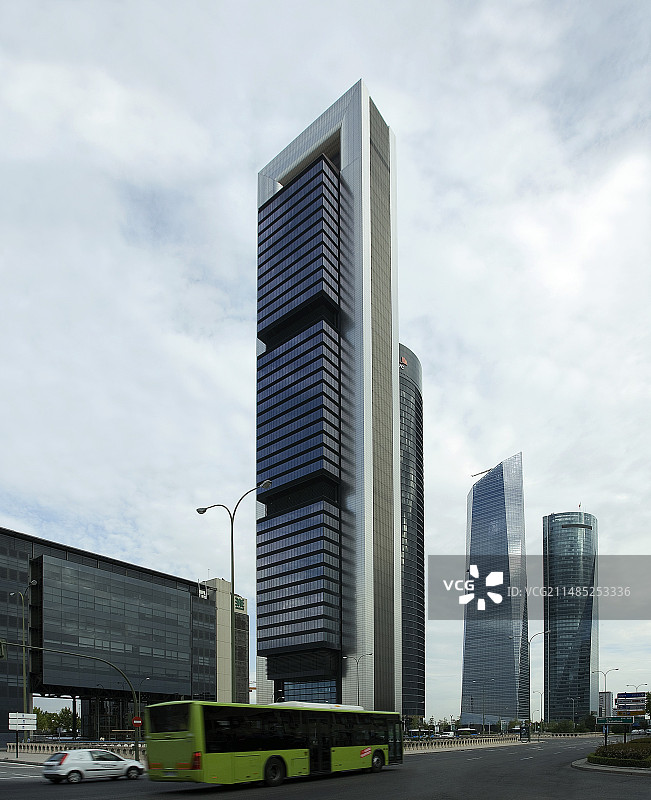 CTBA摩天大楼，马德里图片素材
