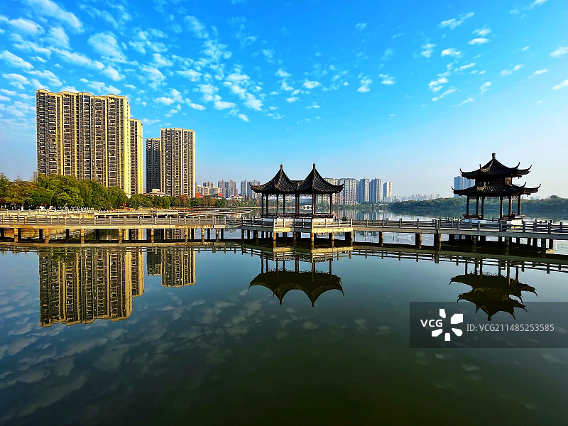 遗爱湖公园图片素材