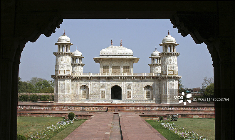伊蒂玛德-乌德-道拉陵墓，印度图片素材