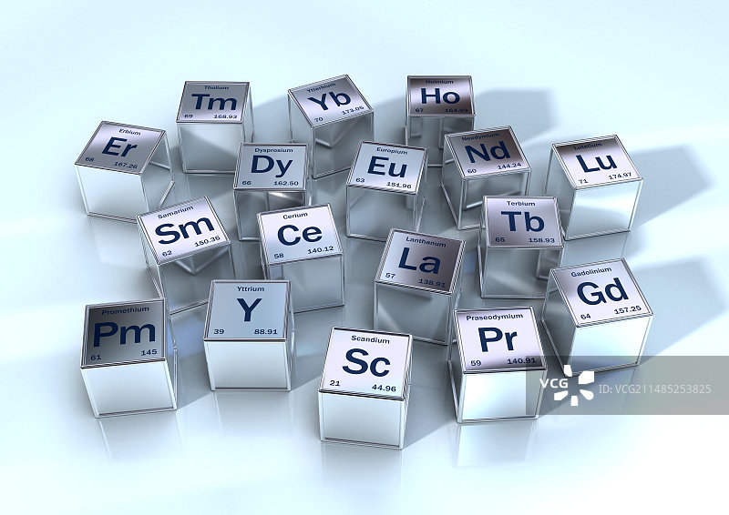 稀土金属概念图图片素材