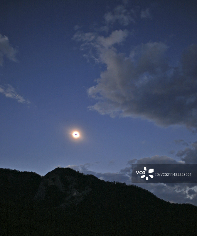 2008年日全食图片素材