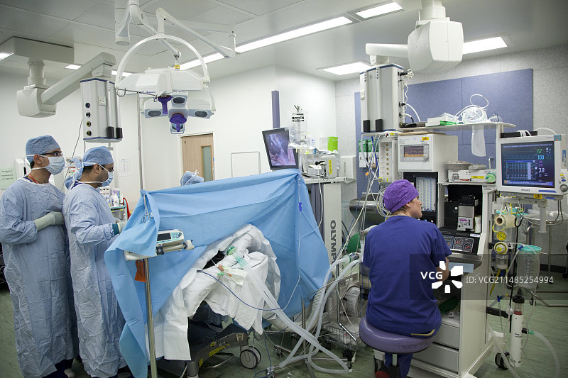 胆囊切除手术图片素材