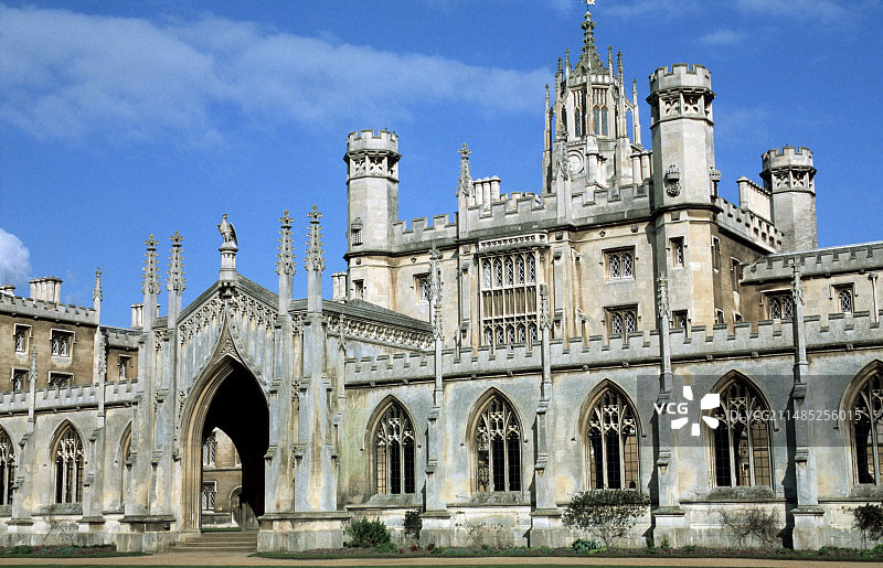 剑桥大学圣约翰学院图片素材