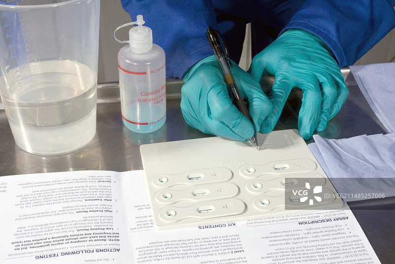 燃料微生物污染测试图片素材