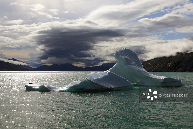 格陵兰岛冰山图片素材