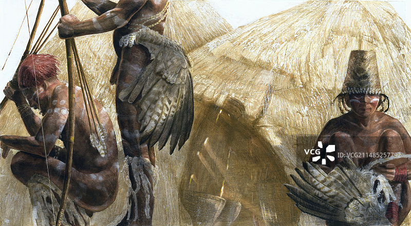 中石器时代文化图片素材