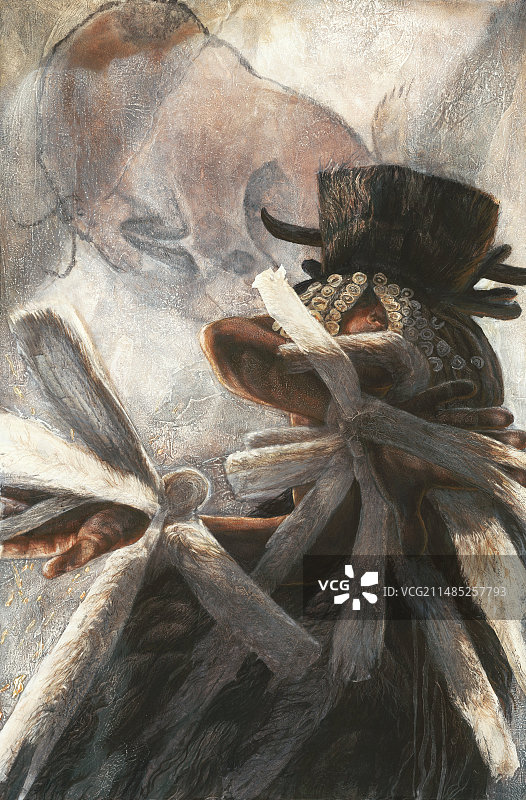 史前萨满教图片素材