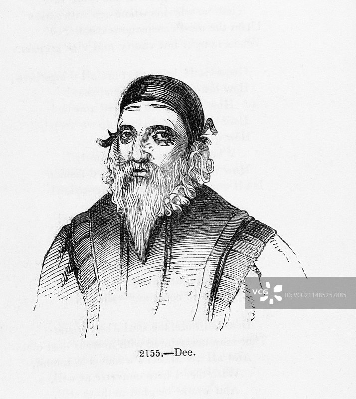 约翰·迪伊，英国数学家图片素材