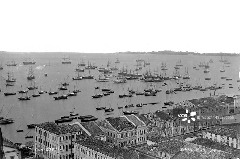 1873年的巴西巴伊亚图片素材