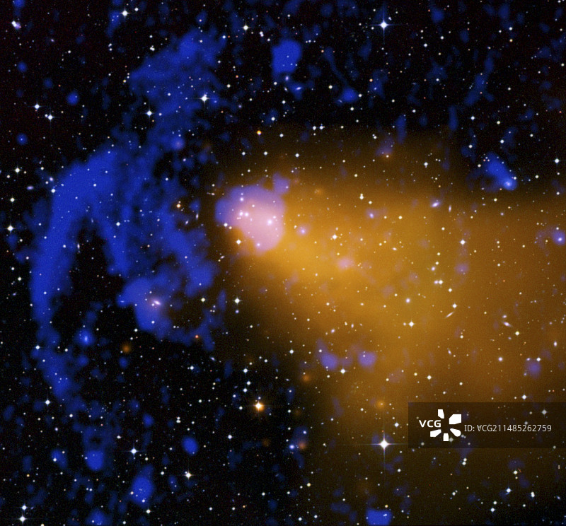 Abell 3376复合星系团图片素材