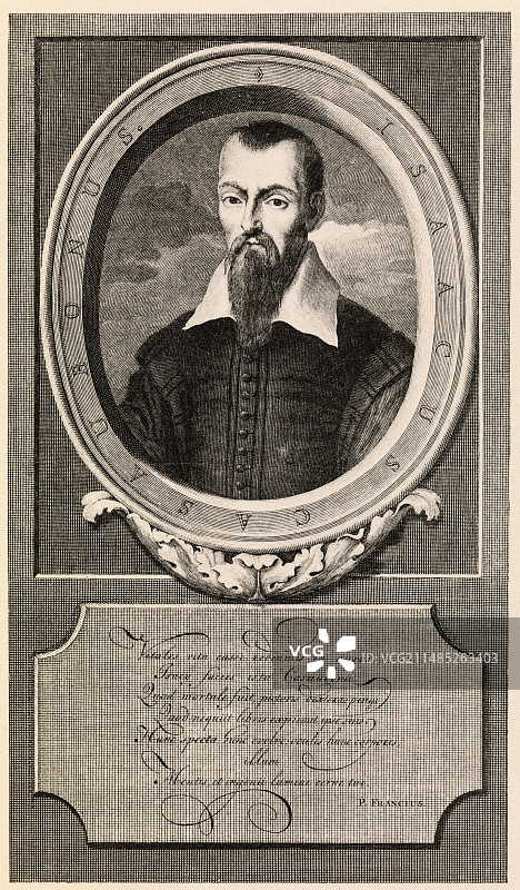 法国古典学者艾萨克·卡索邦图片素材