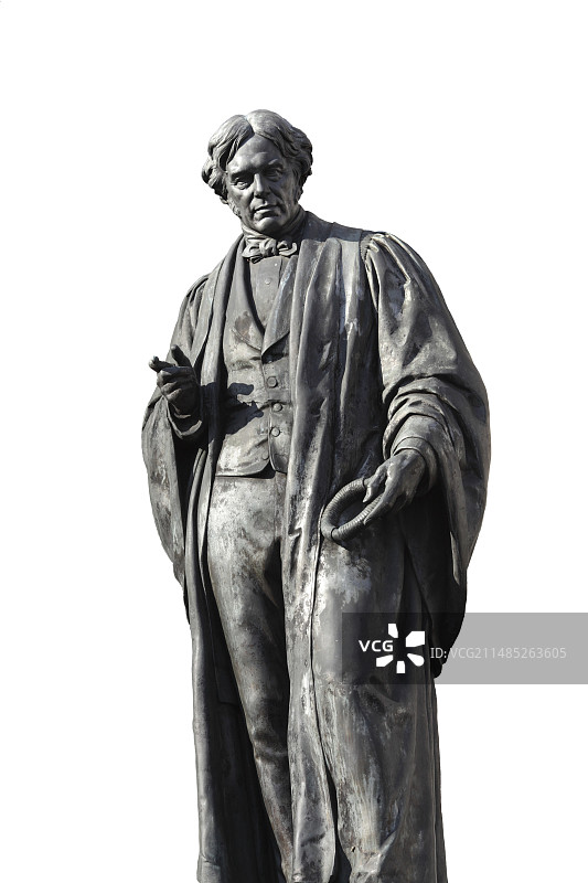 英国物理学家迈克尔·法拉第图片素材