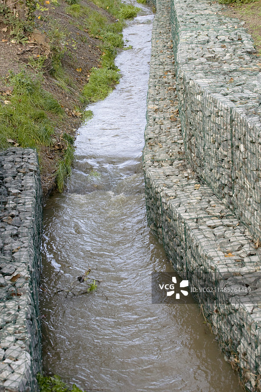 城市防洪工程图片素材