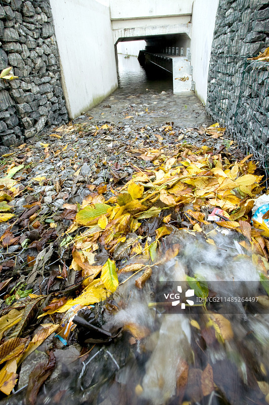 城市防洪工程图片素材