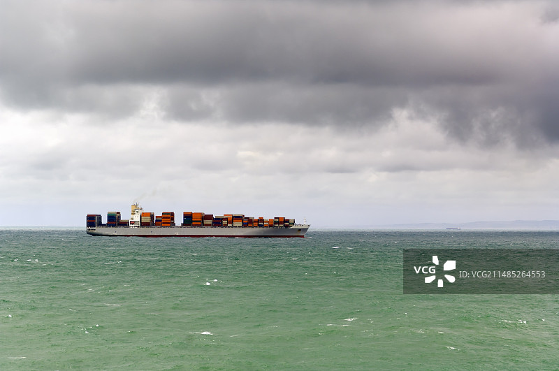 集装箱船图片素材