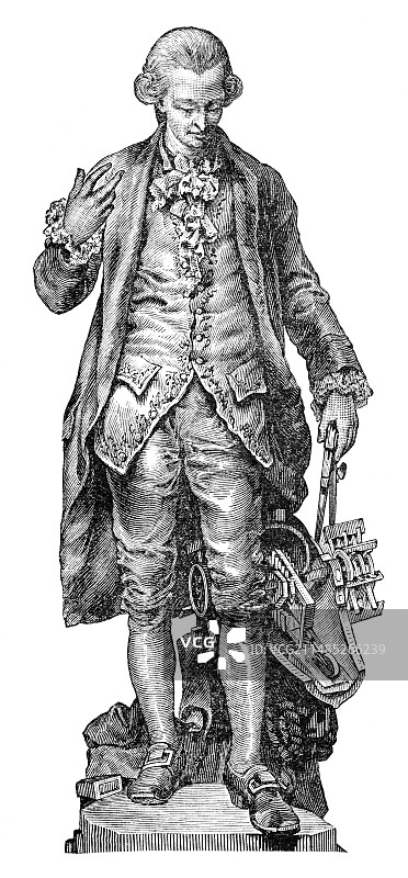 克劳德·德· Jouffroy，法国工程师图片素材