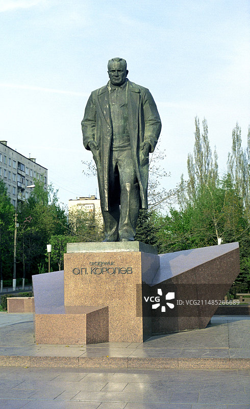 谢尔盖·科罗廖夫，苏联火箭工程师图片素材