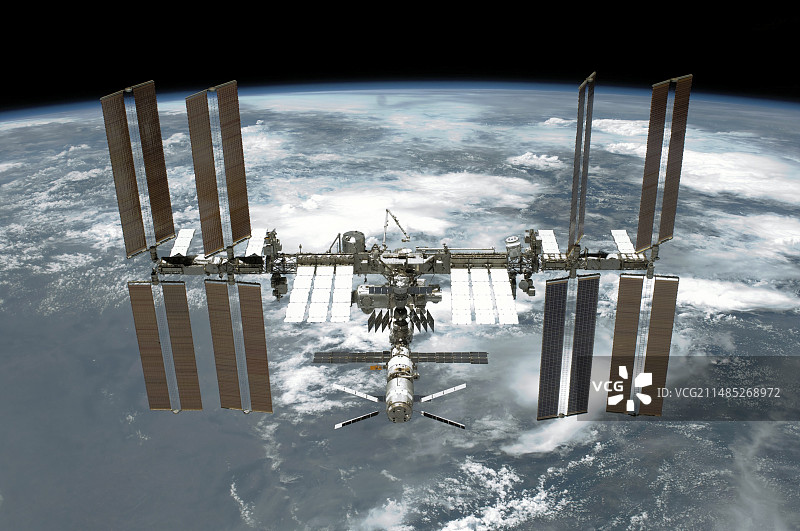 国际空间站，2011年图片素材