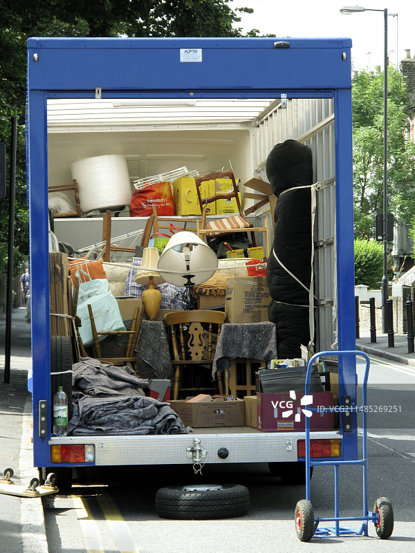 搬家货车图片素材