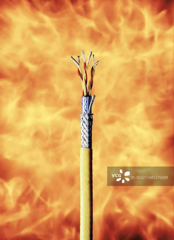 阻燃电缆图片素材