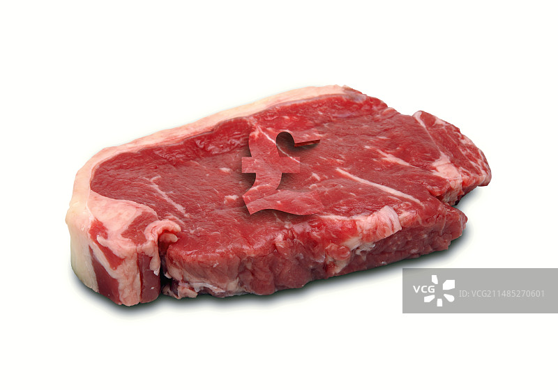 肉类成本概念图图片素材