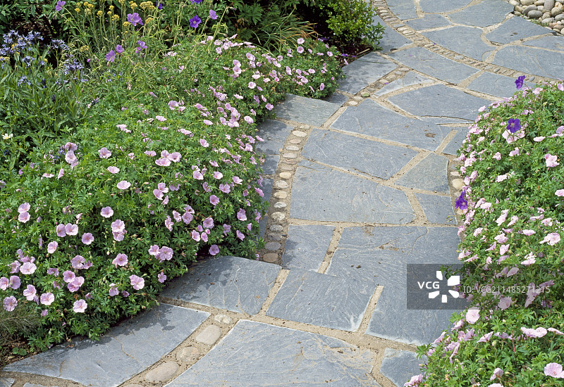 花园小径图片素材