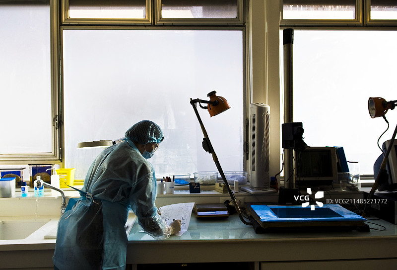 法国神经病理学实验室图片素材