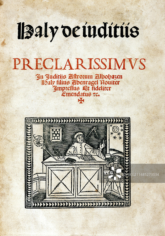 16世纪天文学出版物图片素材