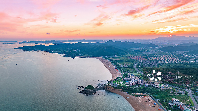 大连金石滩黄金海岸图片素材