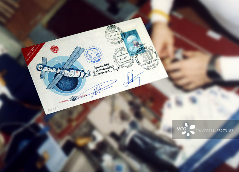 首封太空邮件图片素材