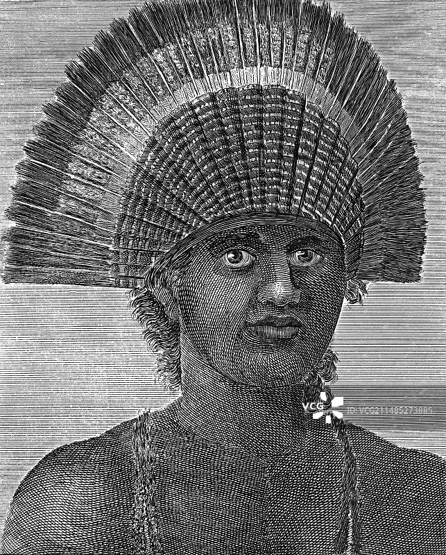 汤加国王保拉豪的艺术作品图片素材