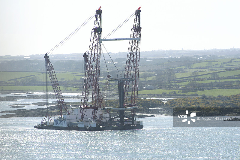 北爱尔兰潮汐发电站图片素材