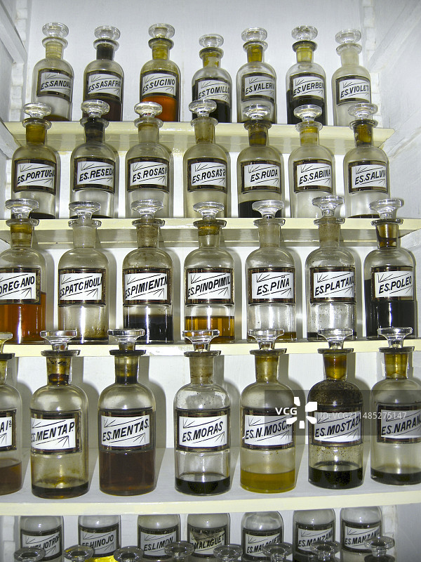 19世纪古巴药房图片素材