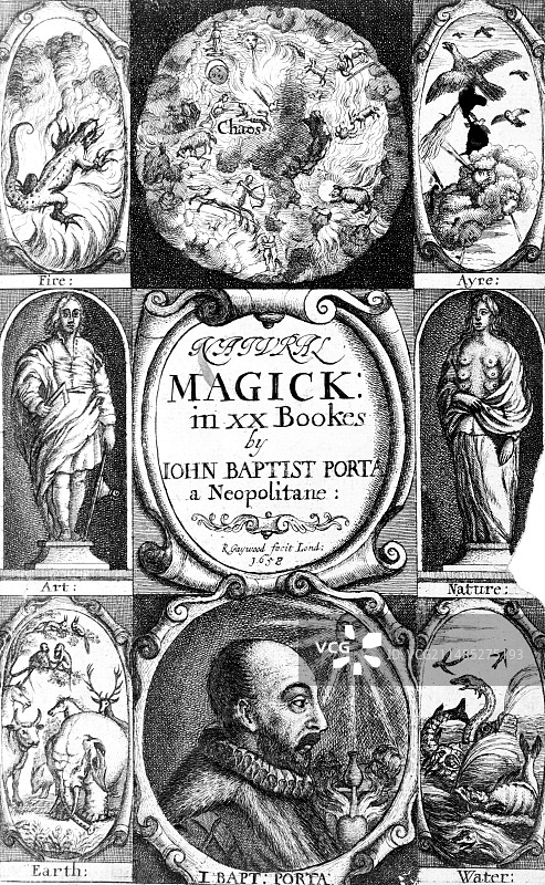 17世纪科学出版物图片素材