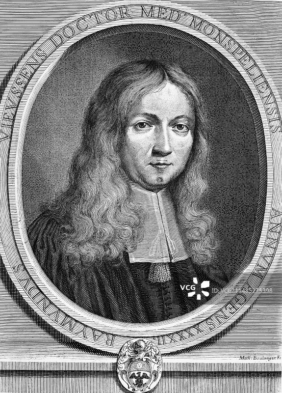 雷蒙·维森斯，法国解剖学家图片素材