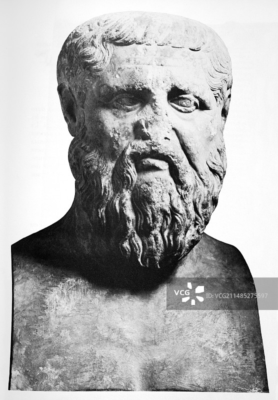 古希腊哲学家柏拉图图片素材