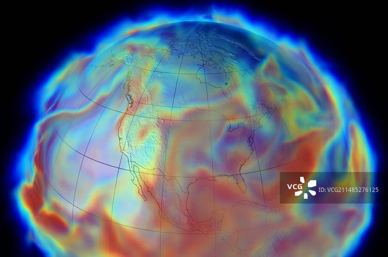 大气湿度计算机模拟图片素材