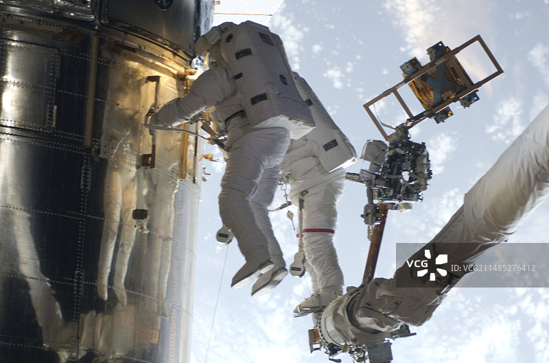 哈勃望远镜维修图片素材