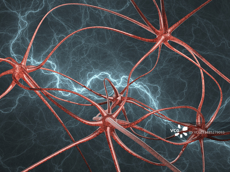 神经网络，艺术作品图片素材